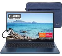 Acer Aspire 3 15.6" FHD Laptop 2023 AMD Ryzen 5 7520U Quad-Core Processor, 8GB LPDDR5 512GB SSD, WiFi 6, Bluetooth, HD Webcam, USB A&C, 11Hr Battery Life, Steam Blue, Windows 11, GM Accessory