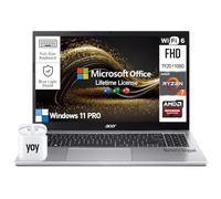 Acer Aspire 3 15.6 Laptop Computer, 15 Inch FHD College Students & Business Laptop PC, AMD Ryzen 7, 32GB RAM 1TB SSD, Windows 11 Pro, Lifetime Office, Numeric Keyboard, Ethernet Port, HDMI, Camera