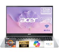 Acer Aspire 3 Laptop | AMD Ryzen 7 7730U CPU(Beat Intel i7-1365U) | 15.6" FHD Display | Backlit Keyboard | 32GB RAM | 2TB SSD | Win 11 Pro | School, Business & Productivity
