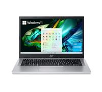 Acer Aspire 3 A314-36P-35UU Slim Laptop | 14.0" Full HD IPS Display | Intel Core i3-N305 Processor | Intel UHD Graphics | 8GB LPDDR5 | 128GB NVMe SSD | Wi-Fi 6 | Windows 11 Home in S Mode,Silver