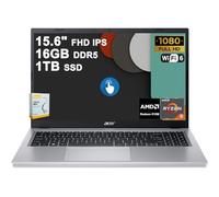 Acer Aspire 3 Business Laptop | 15.6" FHD IPS Touch | AMD 4-core Ryzen 5 7520U | 16GB DDR5 1TB SSD | Type-C Long-Lasting Battery Wi-Fi6 Win11 w/DLCA Accessory