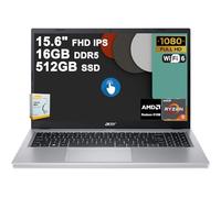 Acer Aspire 3 Business Laptop | 15.6" FHD IPS Touch | AMD 4-core Ryzen 5 7520U | 16GB DDR5 512GB SSD | Type-C Long-Lasting Battery Wi-Fi6 Win11 w/DLCA Accessory