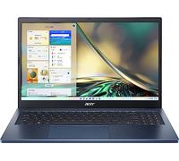 acer Aspire 3 Laptop | 15.6" Full HD IPS Touch Display | AMD Ryzen 5 7520U Quad-Core Processor | AMD Radeon Graphics | 8GB LPDDR5 | 512GB NVMe SSD | Wi-Fi 6 | Windows 11 Home Steam Blue