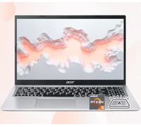 acer Aspire 3 Premium Laptop with Backlit Keyboard | AMD Ryzen 5 7530U CPU | 15.6 FHD IPS Display | 32GB RAM | 1TB PCIe SSD | Type-C | Wi-Fi 6 | Sleek & Portable | Windows 11 Pro