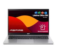 acer Aspire 3 Slim Laptop with Lifetime Office 365 for The Web - Backlit Keyboard - Intel Core I3-1305U Processor - 16GB RAM - 256GB SSD - 15.6" FHD - Windows 11 Pro w/o Earbuds