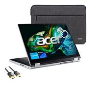 Acer Aspire 3 Spin Convertible 2-in-1 Laptop, 14" WUXGA Touchscreen Display, 8-Cores i3-N305, 8GB RAM, 2TB PCIe SSD, Webcam, WiFi 6, BT, HDMI, USB-C, US Version KB, PDG HDMI Cable, Win 11 Pro