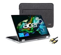 acer Aspire 3 Spin Convertible 2-in-1 Laptop, 14" WUXGA Touchscreen Display, 8-Cores i3-N305 (Up to 3.8 GHz), 8GB RAM, 512GB NVMe SSD, WiFi 6, BT, Webcam, HDMI, USB-C, SPS HDMI Cable, Win 11 Pro