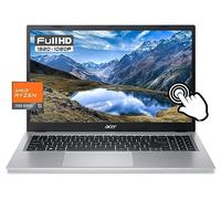 Acer Aspire 3 Touchscreen 15.6" FHD Laptop 2023 16GB LPDDR5 1TB SSD, AMD Ryzen 5 7520U Quad-Core Processor, WiFi 6, Bluetooth 5.2, HD Webcam, HDMI, Silver, Windows 11, GM Accessory