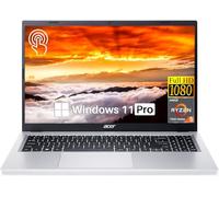 acer Aspire 3 Touchscreen Laptop, 15.6" FHD Display, Windows 11 Pro, AMD Ryzen 5 7520U (Beats i7-1165G7), 16GB DDR5 RAM, 1TB SSD, Wi-Fi 6, HDMI, Business & Student Laptop, Silver