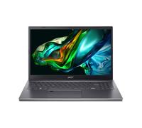 acer Aspire 5 15 Laptop, 2023, 15.6" 1920 x 1080, Intel Core i7-1355U 10-Core, 16GB LPDDR5, 4TB SSD, Windows 10 Pro, Backlit Keyboard, Wi-Fi 6E, Bluetooth 5.1, Thunderbolt 4, 1080p Camera, Gray