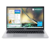 Acer Aspire 5 A515-56-32DK Slim Laptop | 15.6 Inch Full HD IPS Display | Intel Core i3-1115G4 Processor | 4GB DDR4 | 128GB NVMe SSD | WiFi 6 | Windows 11 Home in S Mode, S-mode Silver