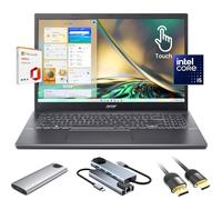 acer Aspire 5 Laptop,15.6" FHD IPS Touchscreen Laptop PC for Student & Business,Intel Core i5-13420H, 8GB LPDDR5 RAM, 512GB SSD, Webcam, Wi-Fi 6, HDMI,w/Accessory, with Lifetime Office Win 11 Home