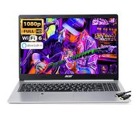 acer Aspire 5 Slim Laptop, 15.6 Inch Full HD IPS Display, 4-Core AMD Ryzen 3 3350U (up to 3.5GHz, Beat i3-1115G4), Backlit KB, Fingerprint, 1TB SSD, Natural Silver