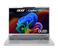 Acer Aspire AI 14 A14-61M Co-Pilot+ Laptop - AMD Ryzen AI 7 350, 16GB, 1TB SSD, Integrated Graphics, 14' WUXGA OLED, Windows 11, Silver