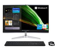 Acer Aspire C24-1650-UA92 AIO Desktop | 23 Inch Full HD IPS Display | 11th Generation Intel Core i5-1135G7 | Intel Iris Xe Graphics | 8GB DDR4 | 512GB NVMe M.2 SSD | Wi-Fi 6 | Windows 1. 1 x home