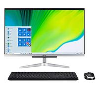 Acer Aspire C24-963-UA91 AIO Desktop, 23.8" Full HD Display, 10th Gen Intel Core i3-1005G1, 8GB DDR4, 512GB NVMe M.2 SSD, 802.11ac Wi-Fi 5, Wireless Keyboard and Mouse, Windows 10 Home