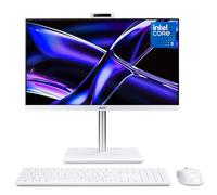 Acer Aspire C24-A All-in-One Desktop PC - Intel Core 5-120U, 16GB, 1TB SSD, Integrated Intel Graphics, 23.8" 120Hz Full HD Display, Windows 11, White