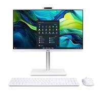 Acer Aspire C24A-GRPL All-in-One AIO Desktop PC (Intel Core i5-13420H CPU | 16GB DDR4 RAM | 512GB NVMe SSD | Integrated UHD Graphics | 23.8" Full HD Screen | Windows 11 Home | Webcam) - White