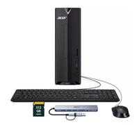 acer Aspire Desktop Computer - Intel Celeron N4505, Office 365 for The Web,8GB 768GB Storage (256GB SSD+512GB SD),Fast & Reliable Home Office PC Bundle with Docking Station, Wi-Fi, Windows 11, Black
