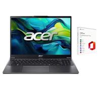acer Aspire Go 15.3" WUXGA 1920 x 1200 IPS Laptop| Intel Core i5-1334U| Intel UHD Graphics| Copilot | Webcam| Grey | 16GB RAM DDR5 | 1024GB SSD |Windows 11 Pro |Bundle with Microsoft Office 2021