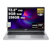Acer Aspire Go 15 Business Laptop | 15.6" FHD ComfyView | AMD 4-core Ryzen 3 7320U | 8GB DDR5 256GB SSD | Type-c Wi-Fi6 Long-Lasting Battery Win11 w/DLCA Accessory