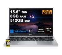 Acer Aspire Go 15 Business Laptop 15.6" FHD ComfyView AMD Quad-core Ryzen 3 7320U 8GB RAM 512GB SSD Type-c Wi-Fi6 Long-Lasting Battery Win11Pro ICP Hub