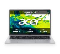 Acer Aspire Go 15 | Laptop | Core 7 | 16GB/512GB | 15.6" FHD IPS 60Hz | Core 7 150U | Intel Graphics | 16GB RAM | 512GB SSD | Windows 11 Home | UK QWERTY