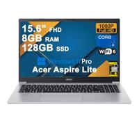 Acer Aspire Lite Business Laptop 15.6" FHD ComfyView Intel 8-core Core 3 N350 8GB RAM 128GB SSD Type-c Long-Lasting Battery Win11Pro ICP Hub