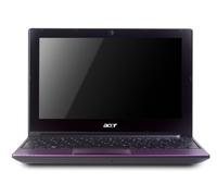 Acer Aspire One D260, 10.1" Netbook, Intel Atom Processor N450, 1GB, 160GB, Windows 7 Starter 32-bit, Up to 4hrs battery life, Purple