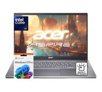 acer Aspire Premium 15.6" FHD Laptop | Intel Core i7-1255U up to 4.7GHz | 40GB RAM - 512GB PCIe SSD | Backlit Keyboard | Wi-Fi 6 | Iris Xe Graphics | Webcam | Sleek & Portable | Windows 11 Pro