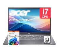 acer Aspire Premium 15.6" Laptop | Intel Core i7-1255U up to 4.7GHz | 40GB RAM - 512GB PCIe SSD | FHD Display | Backlit Keyboard | Wi-Fi 6 | Iris Xe Graphics | Webcam | Windows 11 Pro