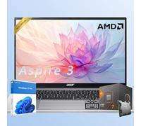 Acer Aspire Premium Slim Laptop Computer with Backlit Keyboard - 15.6" Full HD IPS 1080P Display - AMD Ryzen 7 7730U Octa-Core Processor - 16GB RAM - 2TB SSD - Webcam - Wi-Fi 6 - Windows 11 Pro
