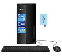 acer Aspire TC-1785-UA92 Business Desktop (Intel i5-14400, 8GB DDR5, 1TB PCIe NVMe SSD, Intel UHD, 300W PSU, WiFi 6E, Bluetooth 5.3, RJ-45, 2 HDMI, Windows 11 Pro) w/DKZ USB Port Expander
