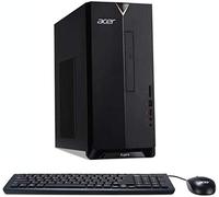 acer Aspire TC-895 Desktop PC (Intel Core i3-10100, 8GB RAM, 1TB HDD, DVD RW, Wireless Keyboard and Mouse, Windows 10, Black)