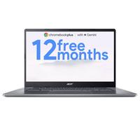 Acer Chromebook Plus 515 Laptop, Intel Core i3 Processor, 8GB RAM, 256GB SSD, 15.6” Full HD, Iron