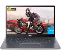 acer Chromebook 15 in Steel Grey 6-Core Intel i3 up to 4.4GHz 8GB DDR4 Ram 128GB SSD 15.6in FHD Intel 4K Graphics Chrome OS Plus (515 - Renewed)