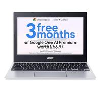 acer Chromebook 311 CB311-11H Laptop - MTK MT8183, 4GB, 64GB eMMC, Integrated Graphics, 11.6-inch HD, Google Chrome OS, Silver