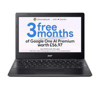 Acer Chromebook 311 CBOA311-1H Laptop - Intel Celeron N4500, 4GB, 64GB eMMC, Integrated Graphics, 11.6" HD, Google Chrome OS, Black