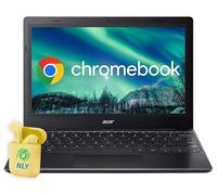 acer Chromebook 311 for Business & Student, Ultra-Light 11.6" HD Laptop with Chrome OS, Intel N4500, 4GB RAM 576GB Storage (64GB eMMC+512GB SD), Long Lasting Battery Life, NLY Earphones, Star Black
