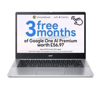 Acer Chromebook 314 (CB314-4HT) - Intel N100, 8GB, 128GB, 14" Full HD touchscreen, Chrome OS