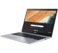 Acer Chromebook 315 15.6" HD Intel N4000 4GB RAM 32GB eMMC Webcam BT Chrome OS + Protective Sleeve, Silver (NX.HKBAA.002)