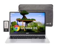 acer Chromebook 315 Laptop, 15.6" HD Anti-Glare Display, Intel Pentium N6000, 4GB LPDDR4X, 288GB Storage(128GB eMMC + 160GB Docking Station Set), UHD Graphics, Num Pad, Wi-Fi 6, Chrome OS, Silver