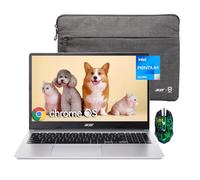 acer Chromebook 315 Laptop for Business, 15.6" HD Display, Intel Pentium N6000(Up to 3.3GHz), 4GB RAM 128GB eMMC, Intel UHD Graphics, Long Battery Life, HD Webcam, WiFi 6, Bluetooth, Chrome OS