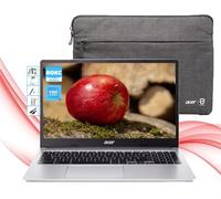Acer Chromebook 315 with Gemini-AI Chrome OS | 15.6'' HD Display | 4GB RAM|128GB SSD & 128GB Portable SSD| Intel Pentium 4-Core CPU| Webcam | Card Reader| Display Port| Wi-Fi 6| Ultra Light| RK Bundle
