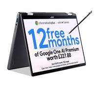 ACER Spin 714 14" 2 in 1 Chromebook Plus - Intel®Core Ultra 5, 512 GB SSD, Grey, Silver/Grey