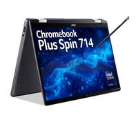 Acer Chromebook CPE794-1N U7-155U 16GB/512GB TS Intel Core Ultra 7 35.6 cm (14") Touchscreen WUXGA LPDDR5x-SDRAM SSD Wi-Fi 6E (802.11ax) ChromeOS Black