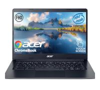 acer Chromebook Laptop - 14 Inches FHD - Touchscreen - IPS Display - 4GB LPDDR4 RAM - 64GB eMMC Storage - Intel Celeron Dual-Core Processor - Charcoal Black - 12.5 Hours Battery Life - 720p Webcam