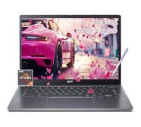 Acer Chromebook Laptop Touchscreen 2024 - Stylus Pen - 8GB RAM | 256GB PCIe SSD - 14inch WUXGA Display - AMD Ryzen 3-7320C - Google Chrome - Backlit Keyboard - Mini Laptop - School Student