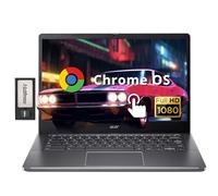 acer Chromebook Plus 14" FHD Touchscreen Laptop, Intel i3-N305 Processor, 8GB LPDDR5 RAM, 672GB Storage (512GB SSD+160GB Docking Station Set), Intel UHD Graphics, Wi-Fi 6E, Chrome OS, Gray