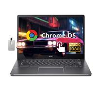 acer Chromebook Plus 14" FHD Touchscreen Laptop, Intel i3-N305 Processor, 8GB RAM, 640GB Storage (512GB SSD+128GB USB Card), Intel UHD Graphics, 1080P Webcam, Chrome OS, Gray
